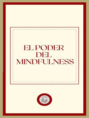 cover image of EL PODER DEL MINDFULNESS